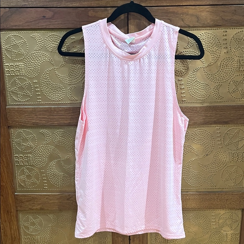 ZYIA Light Pink Muscle Tee